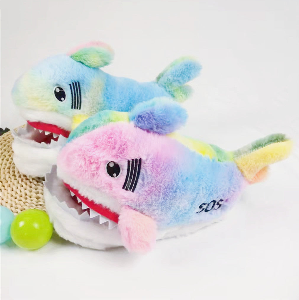 Plush Indoor Warm Home Cotton Slippers