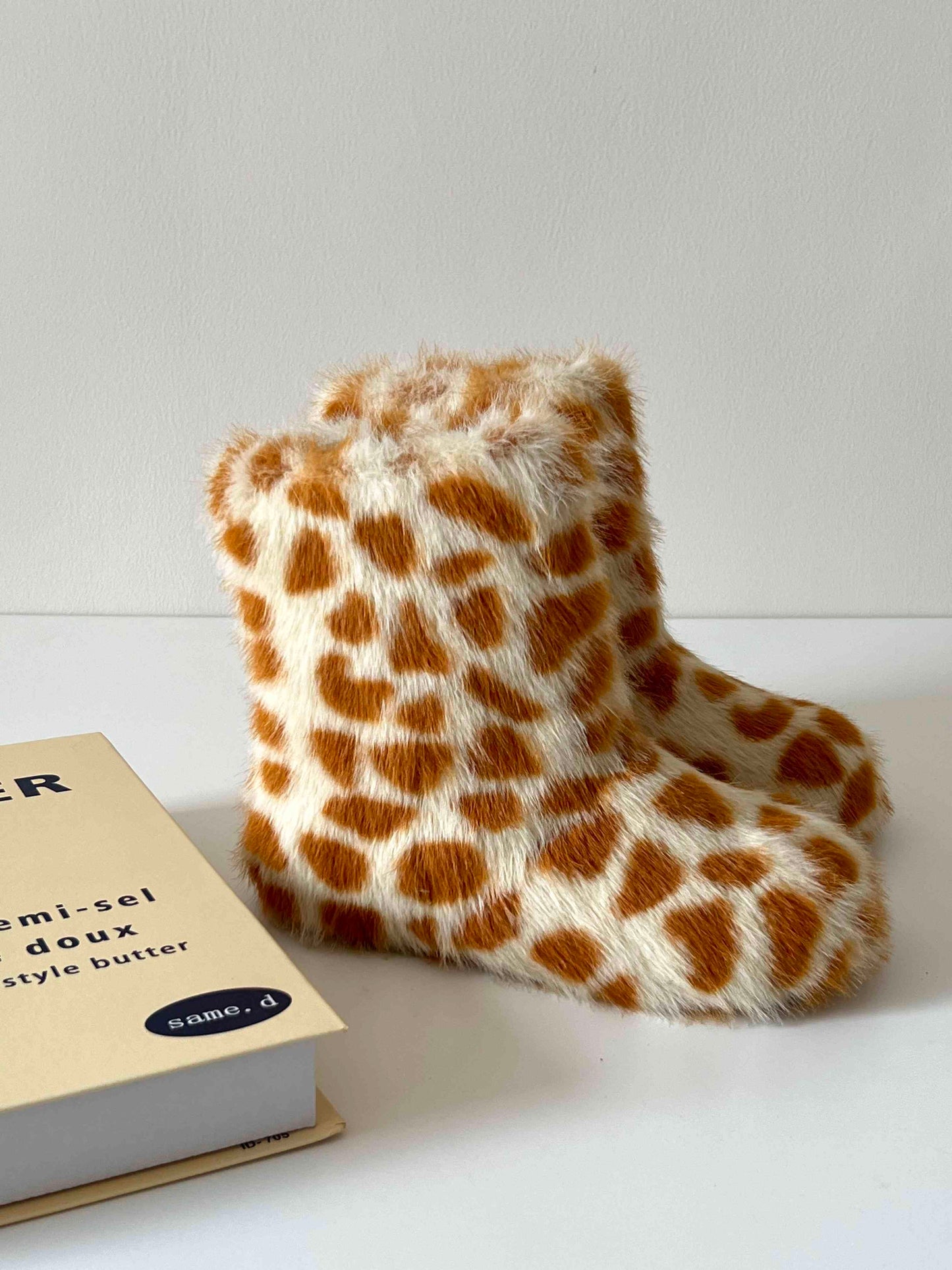 Girls Sweet Cute Warm Autumn And Winter Fur Boots
