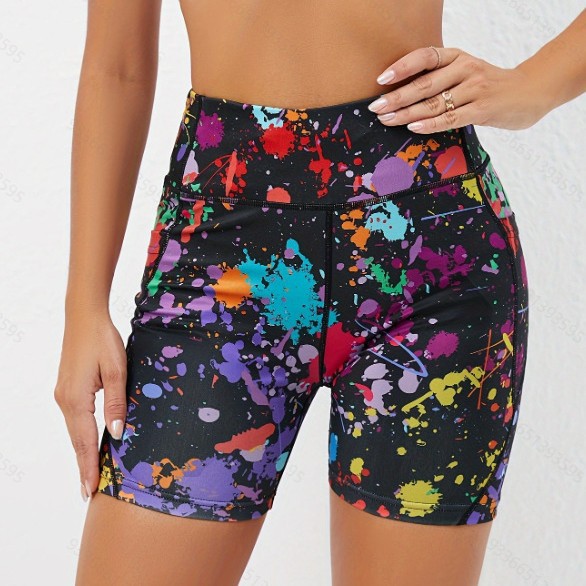 High Waisted Yoga Pants Feature A Highly Elastic Design That Effectively Flattens The Tummy And Lifts The Hips