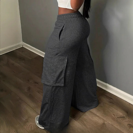 Amazon Workwear Straight-leg High-waist Casual Trousers