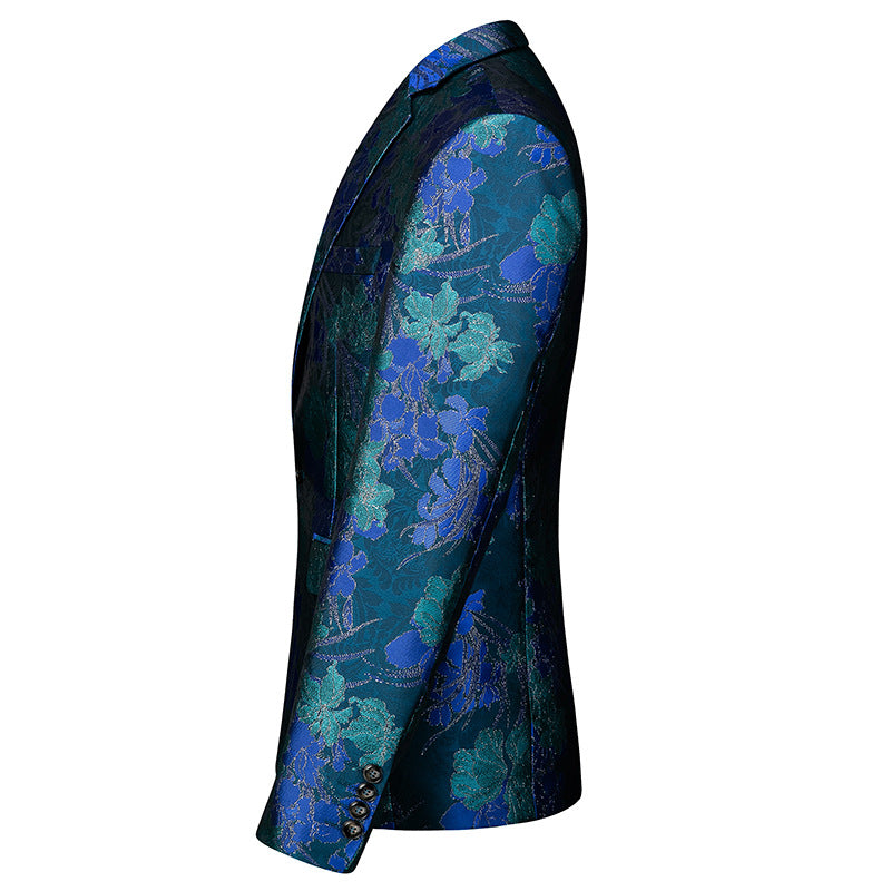 Jakkesæt til mænd, vært, toastmaster, bryllup, forlover, jacquard