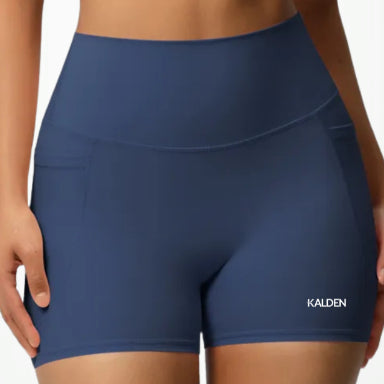 Women's Fashion Sports Shorts High Waist Tight Bottoming