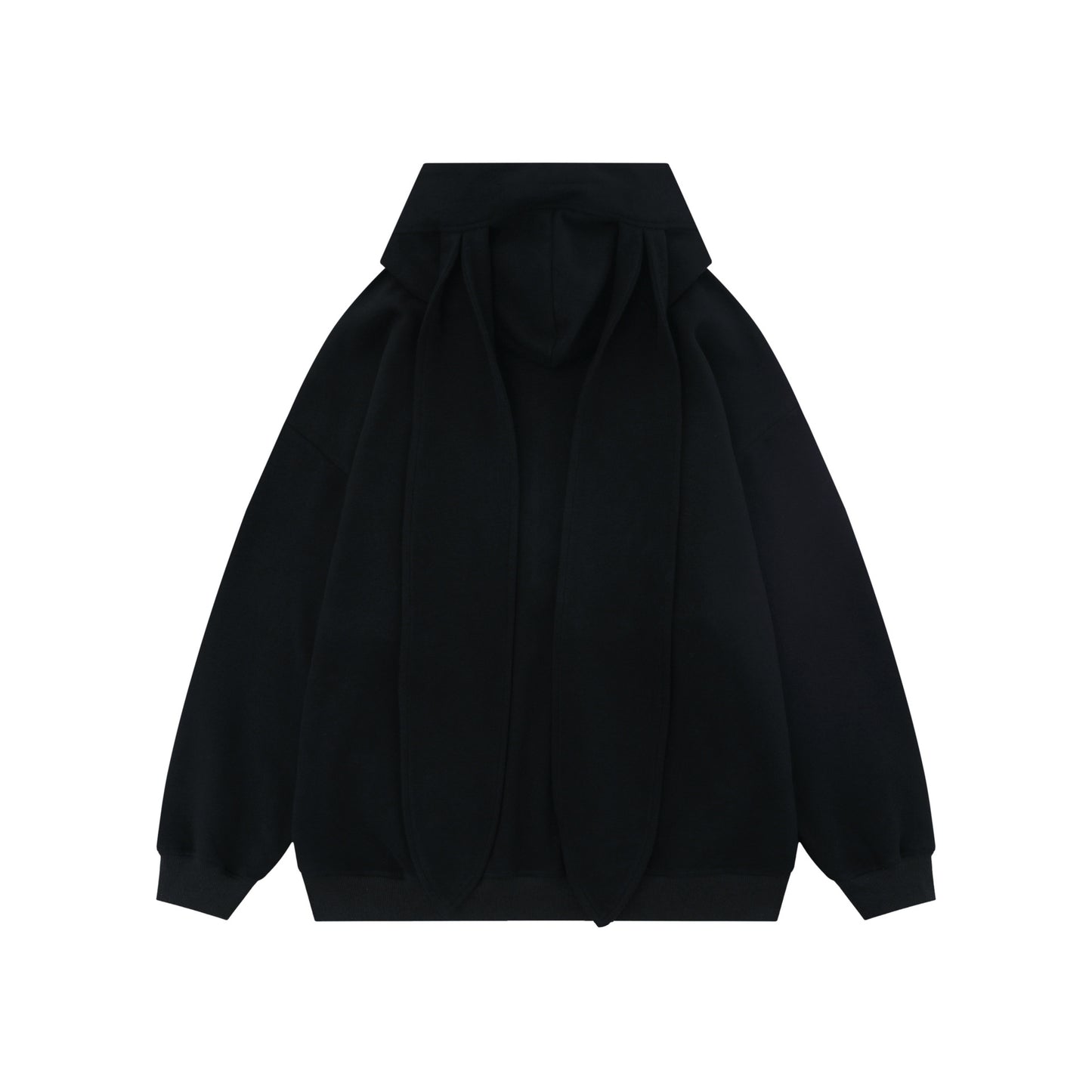 Design Hooded Rabbit Ears Cardigan Woman Cotton Dress