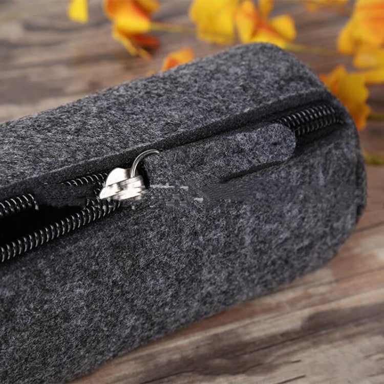 College Student's Portable Felt Pencil Case