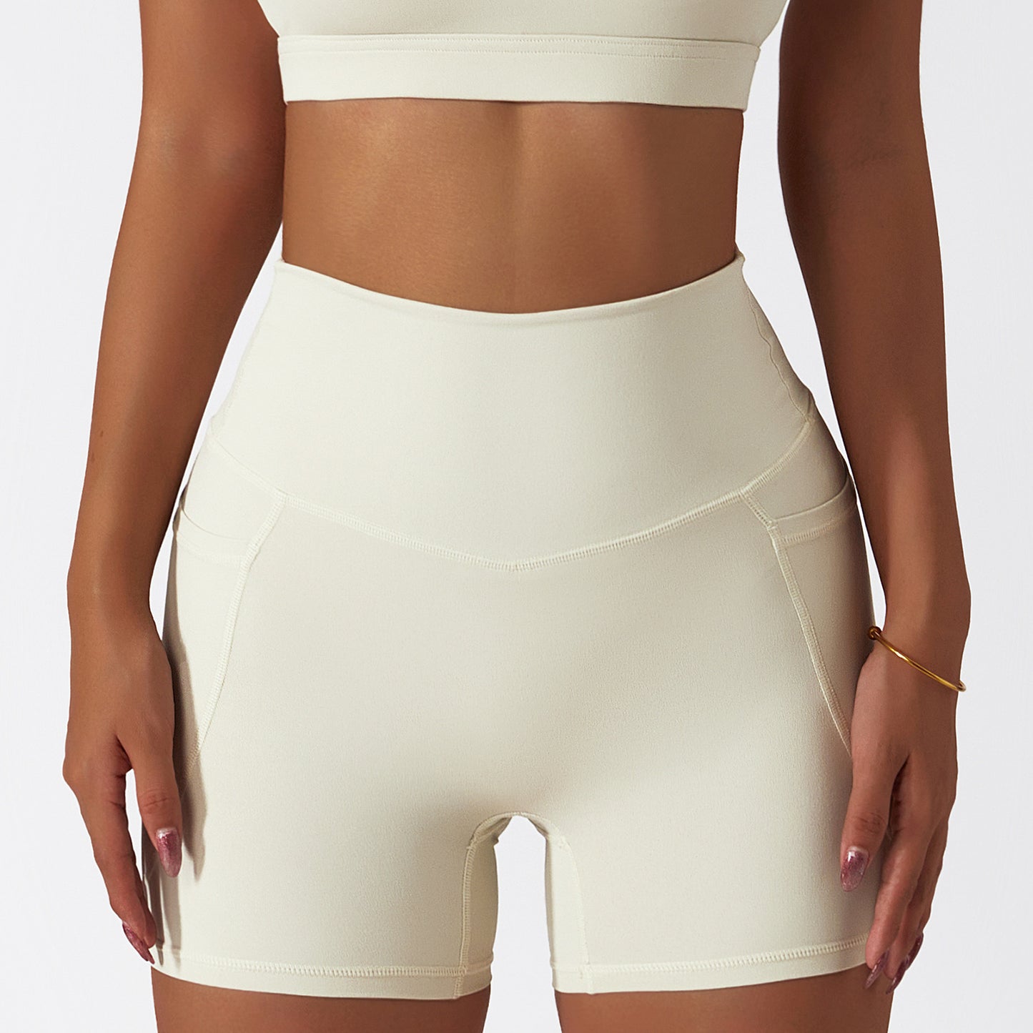 Women's Fashion Quick-drying Tight Ice Silk Sports Shorts