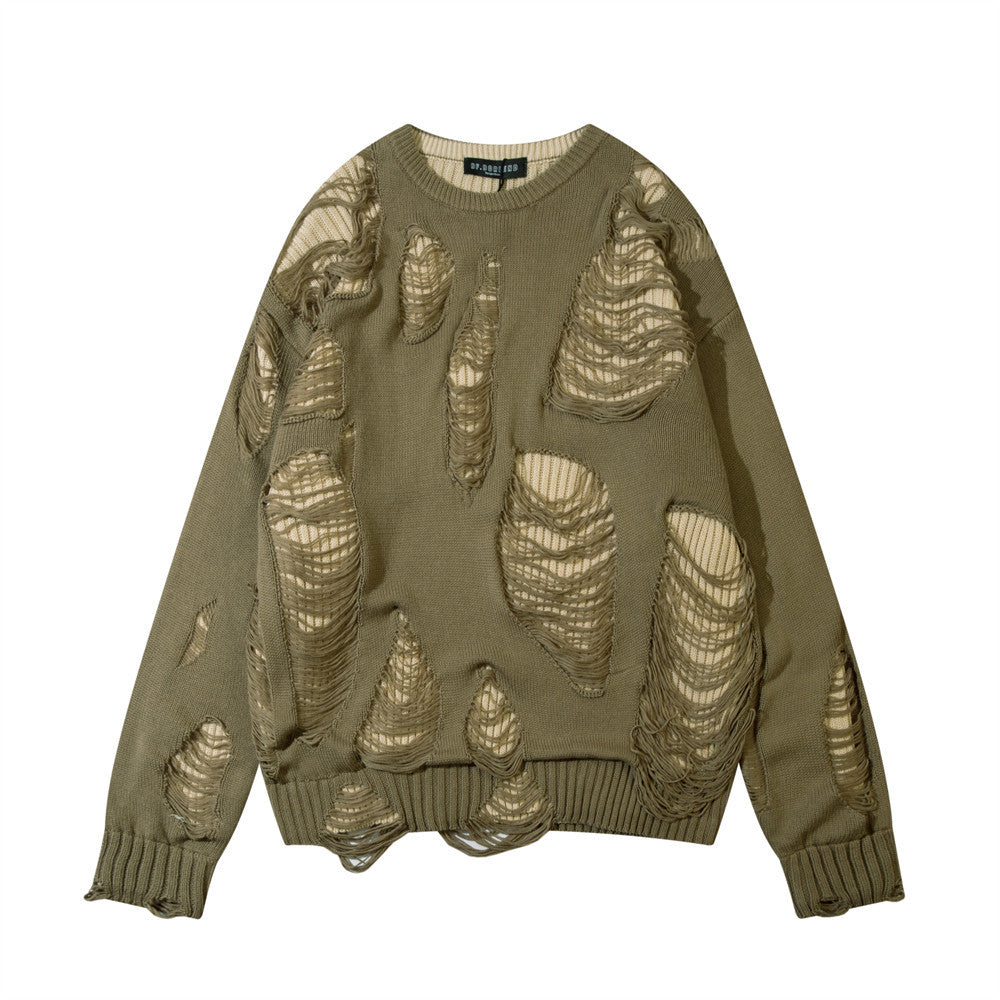 Relaxed Slouchy Round Neck Long Sleeve T-Shirt
