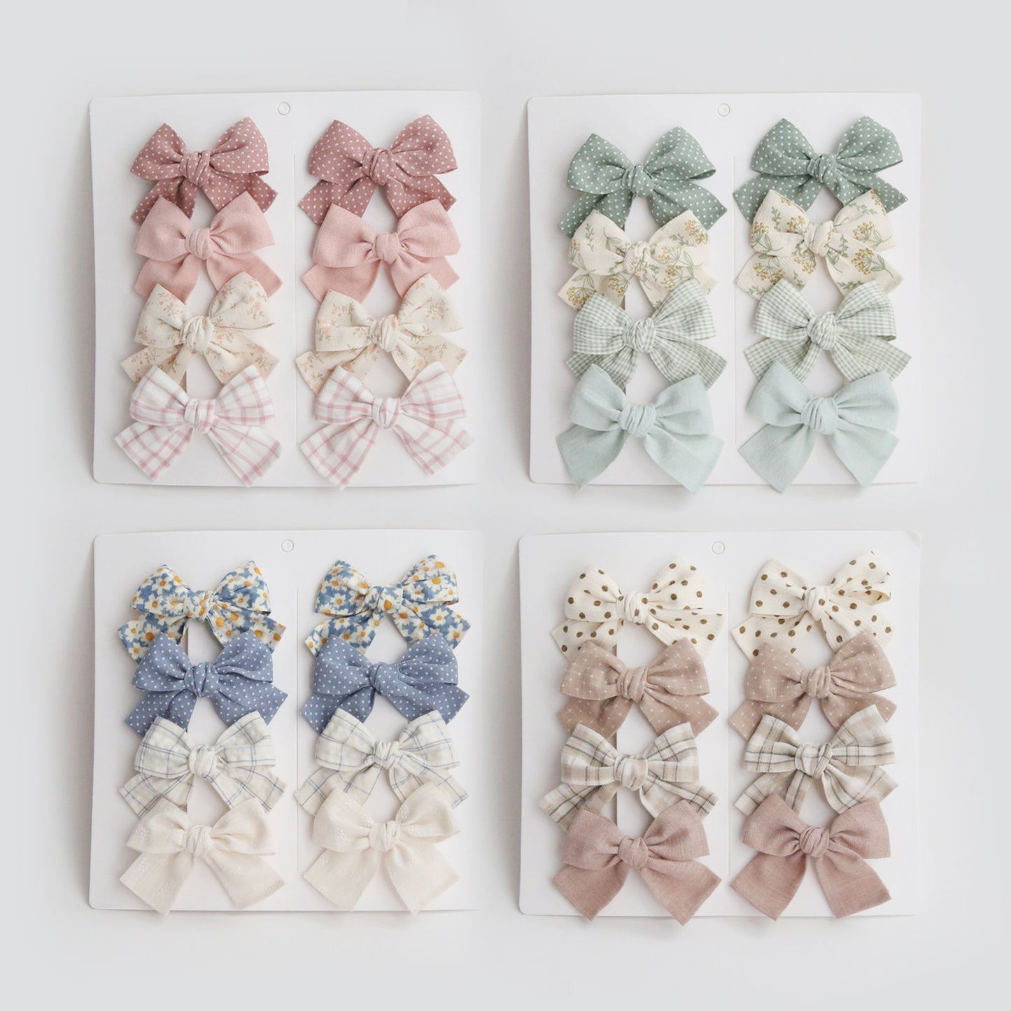 Dovetail Bow Around A Pair Of Hairclips 1 Group