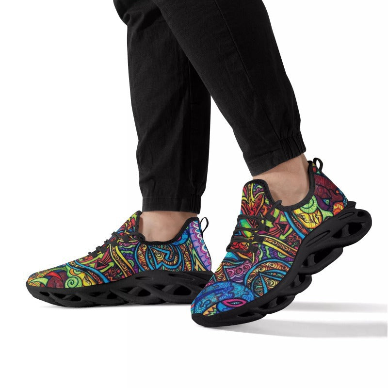 Men's Professional Full Hollow Blade Running Shoes