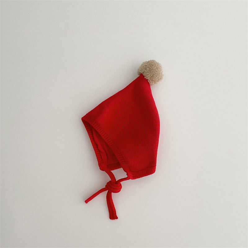 Children's Hat Thickened Knitting Earmuffs Hat