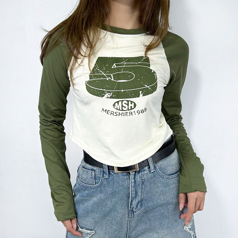 Autumn New Fashion Sweet Spicy Girl Colorful Sweatshirt Ins Tide