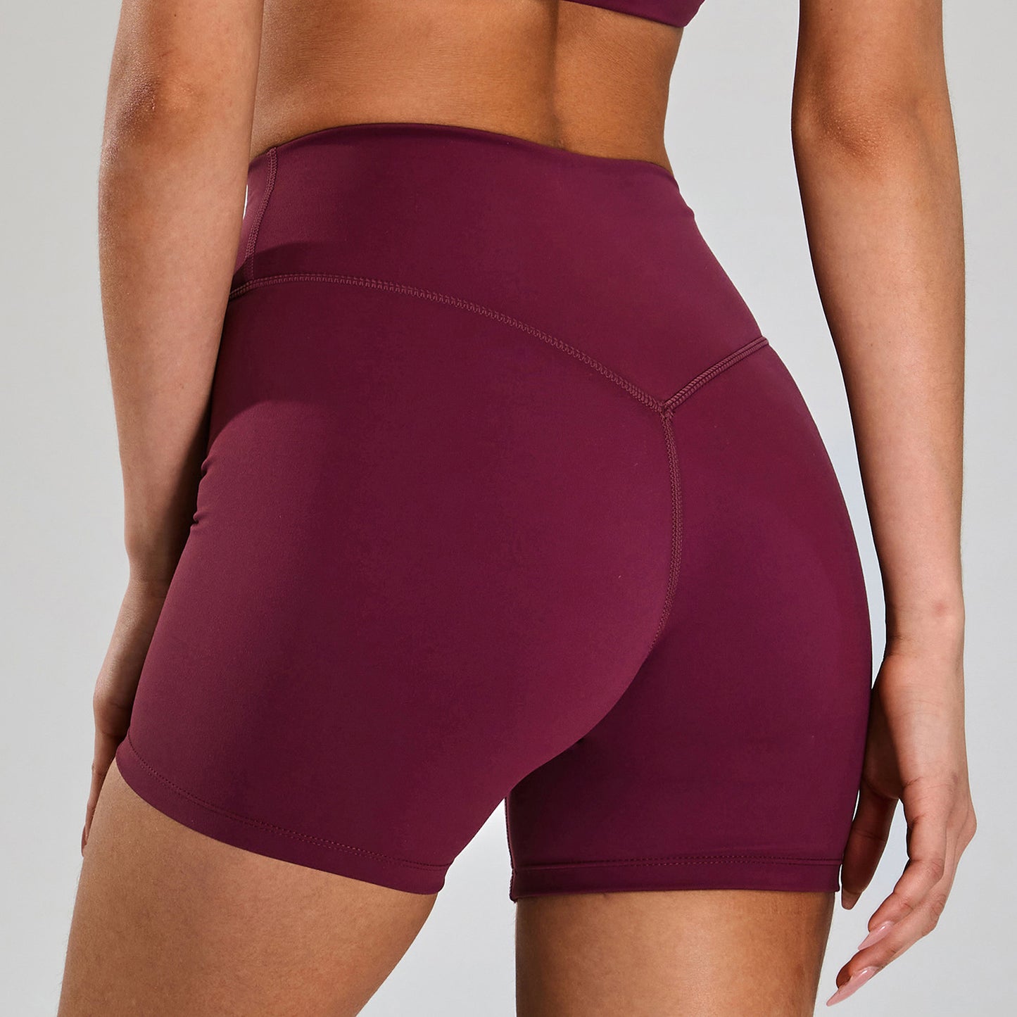 Nude-feel Quick-drying Breathable Yoga Shorts