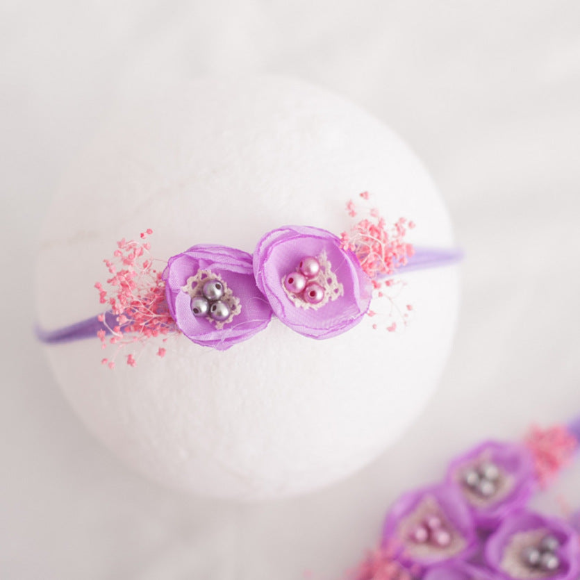 Baby Hair Band Newborn Photo Full Moon Photo
