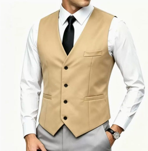 Men's Fashion V-Neck Casual Suit Vest