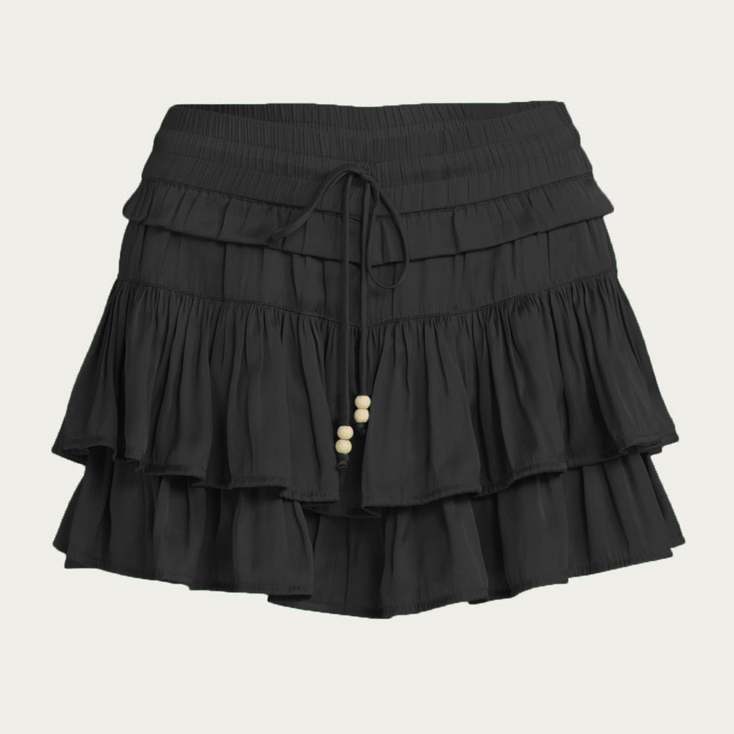 Nye højtaljede indershorts med snøre og skørtbuksedesign