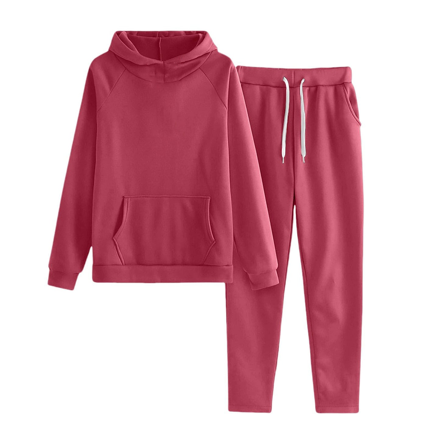 Unisex Hoodie And Sweatpants Twopiece Set