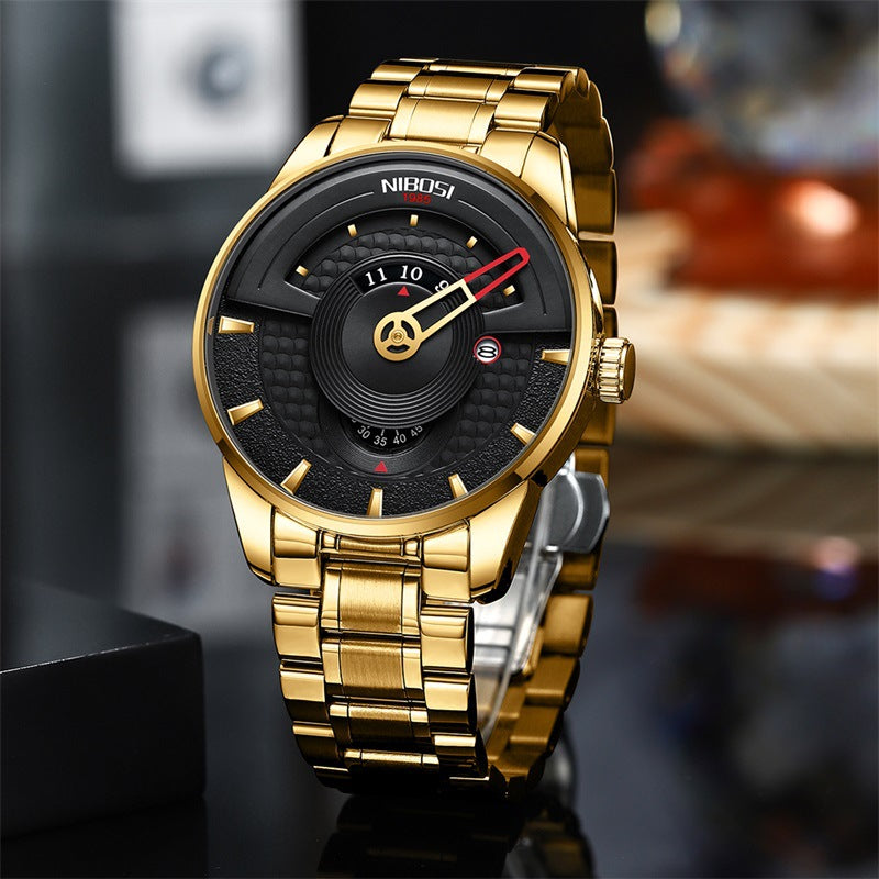 Fashion Personality Dial Men's Waterproof Quartz
