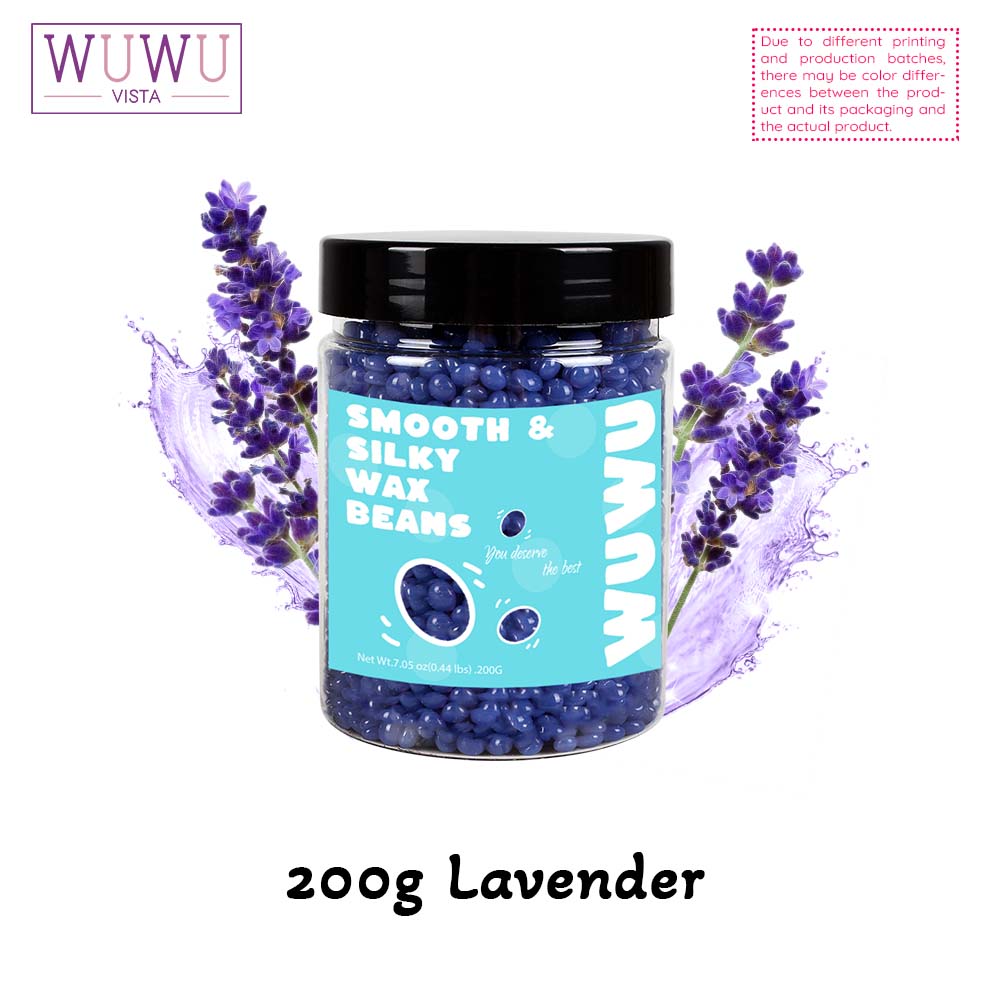 WUWUVISTA 56.4oz Bottled Wax Bean Set Hard Wax Beads Hair Removal Bottle Wax Beans For Wax Heater Painless For All Hair Types, Body, Face, Leg