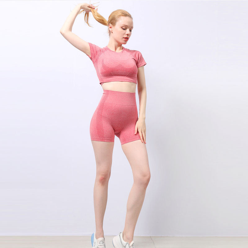 European And American Quick-drying Seamless Yoga Suit