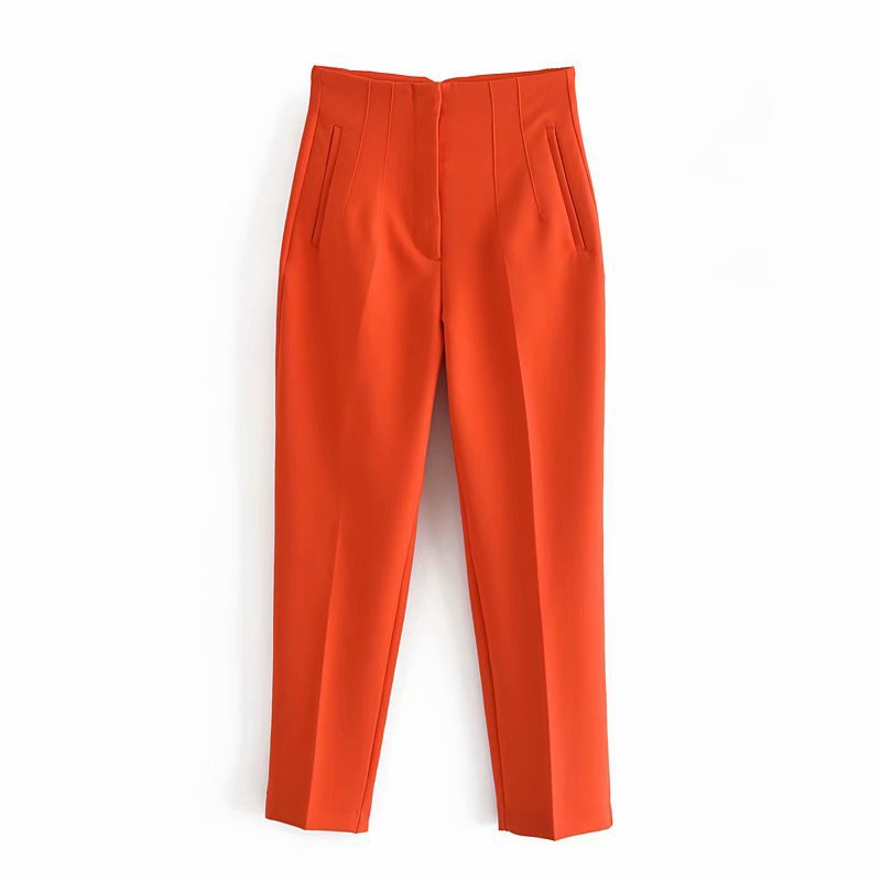Street Fashion All-match High Waist Slim Casual Pants