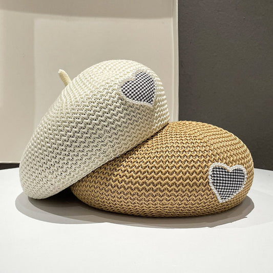 Knitted Breathable Beret Children Versatile Fashion