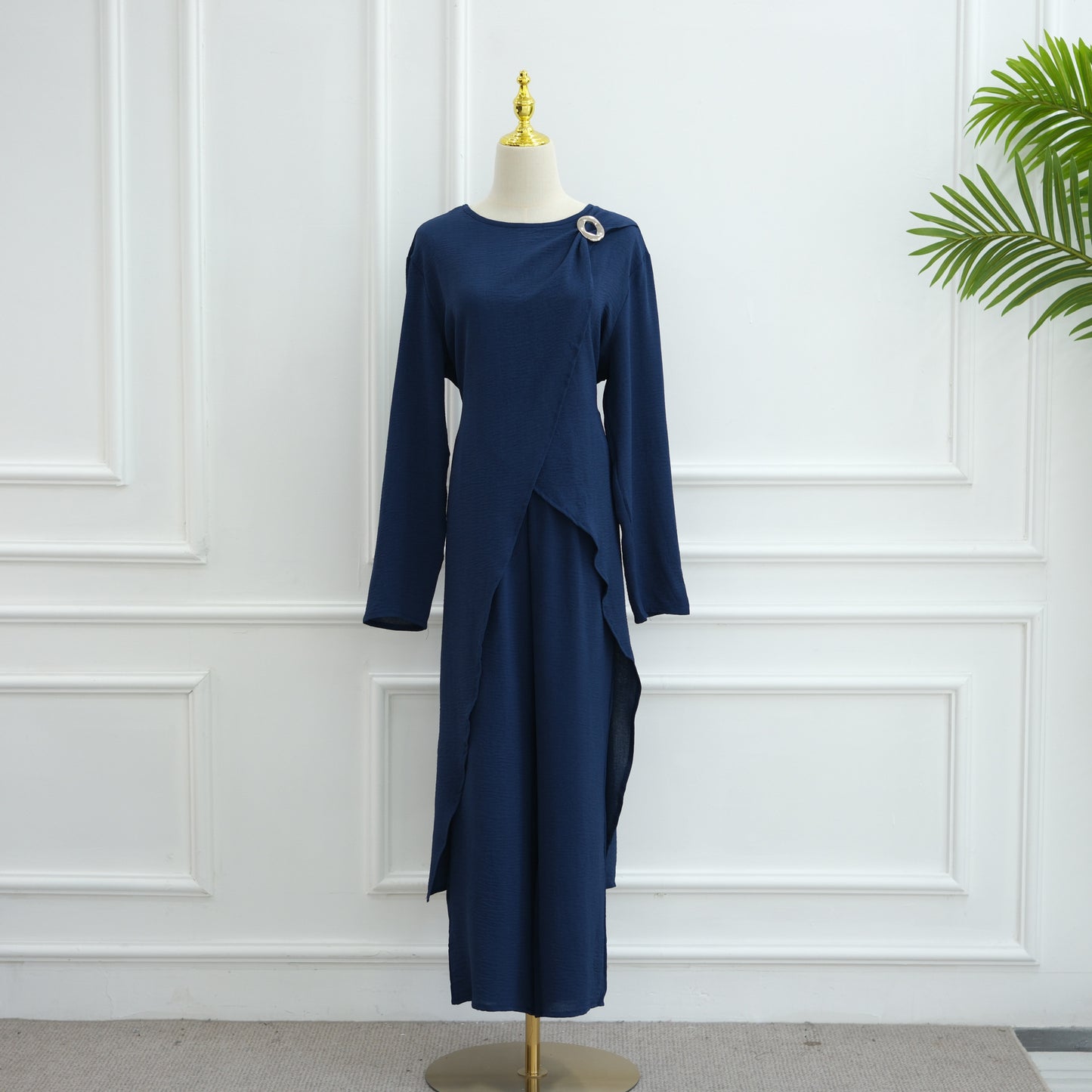 Womens Fashion Two-piece Top And Pants Set