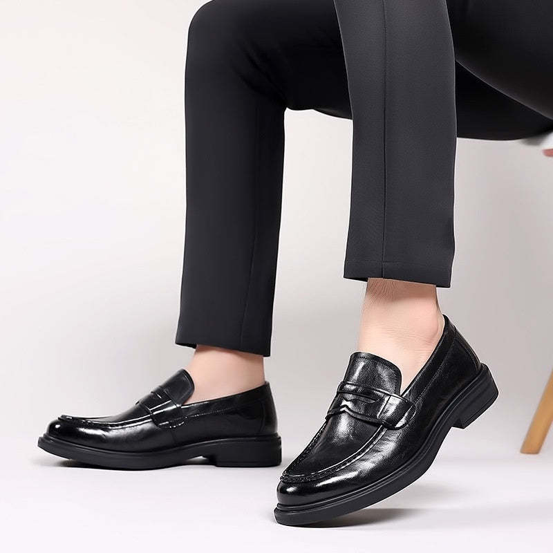 Men's All-match Breathable British Casual Leather Shoes