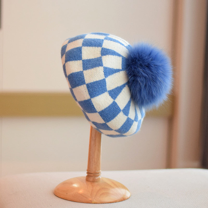 Fransk Retro Baret med Tern til Kvinder