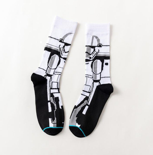 Socks Master Yoda R2-D2 Cosplay Socks Woo Ji