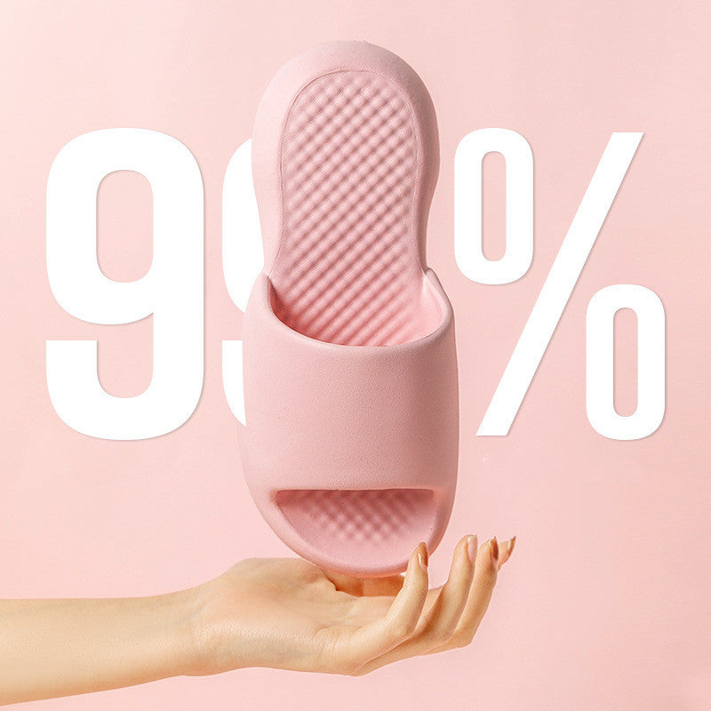 Rubber-plastic High-elastic Slippers Home Casual Slippers