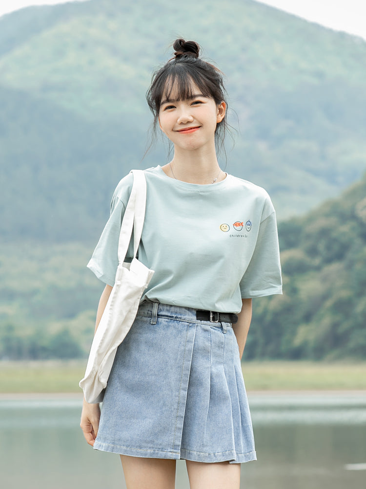 Women's Summer New Casual Cotton Printed T-shirt