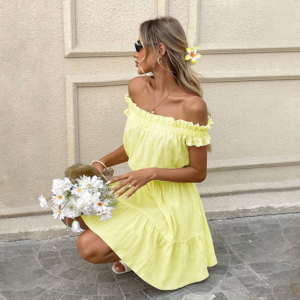 New Summer Stylish Youthful And Sweet Mini Skirt