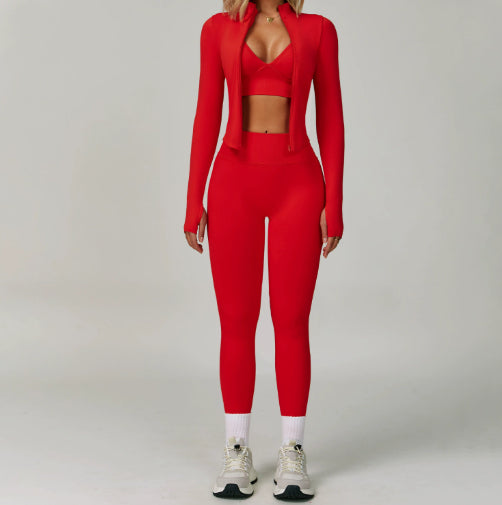 Women's Casual Seamless Tight Yoga Suit