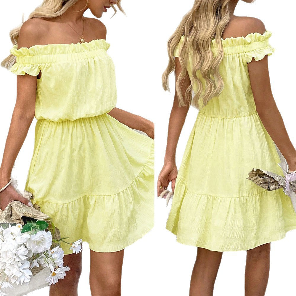 New Summer Stylish Youthful And Sweet Mini Skirt