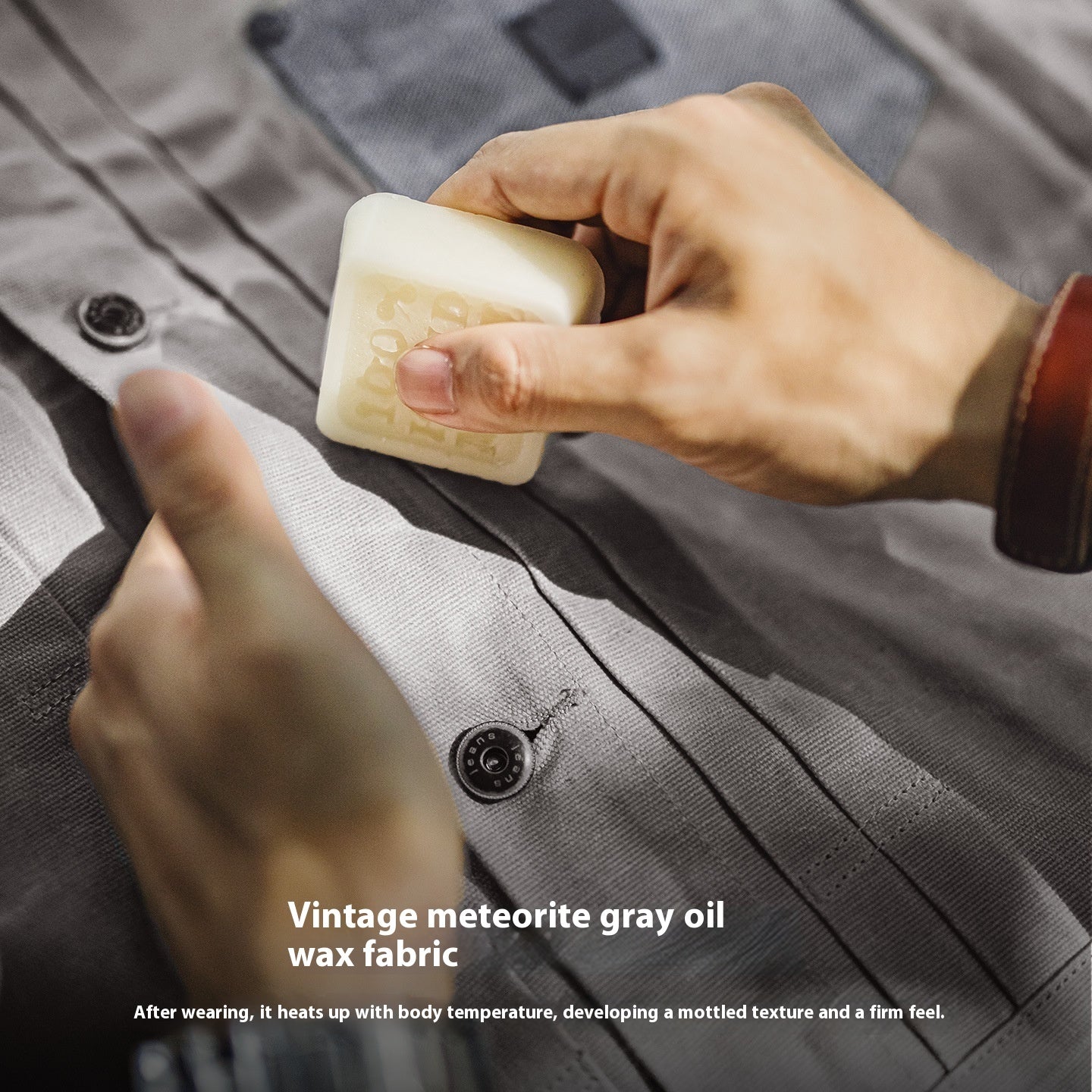 Pure Cotton Hunting Wear Stiff Gray Second Generation Coat Men's Autumn