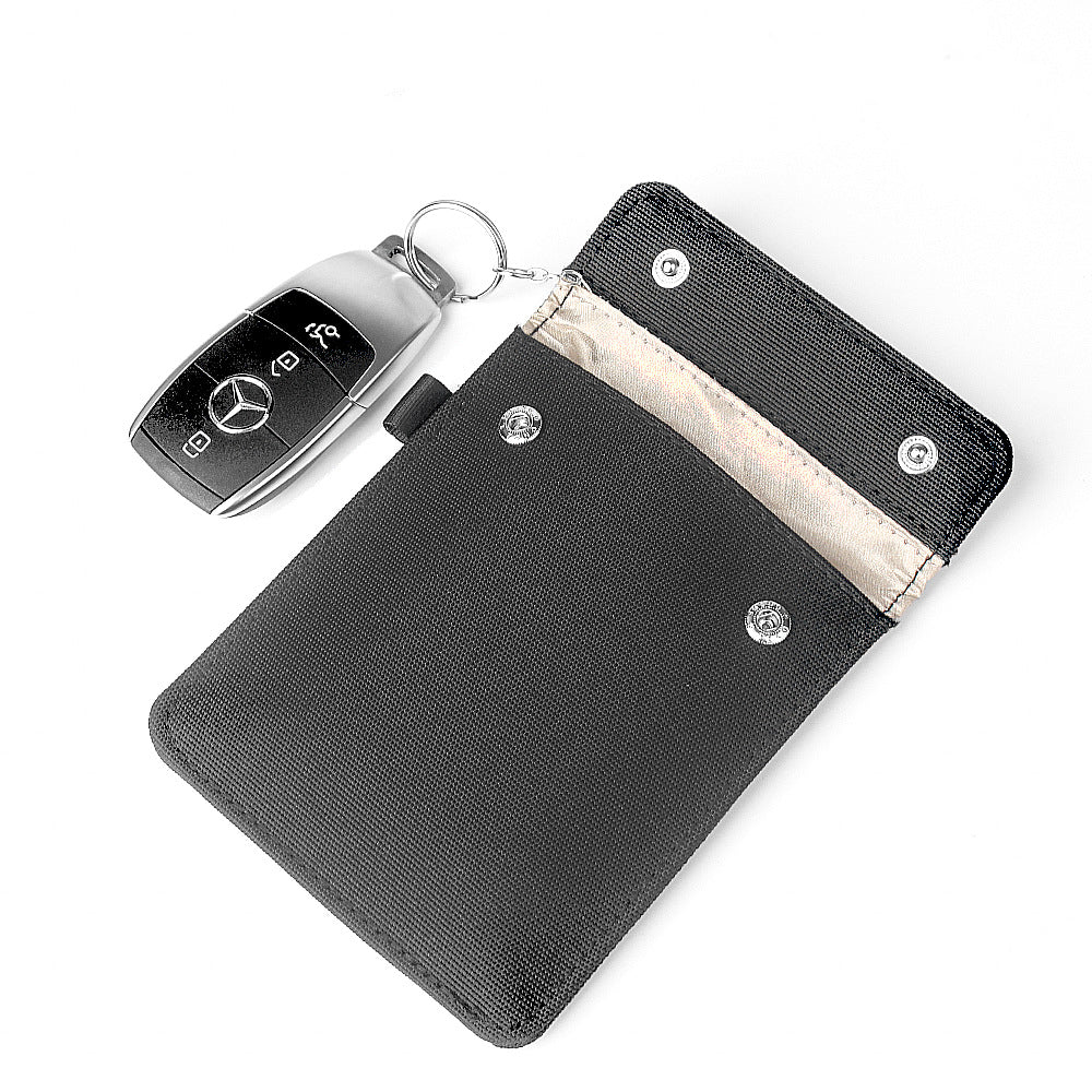 Car Key Shield Bag Vertical Model In Square Shape