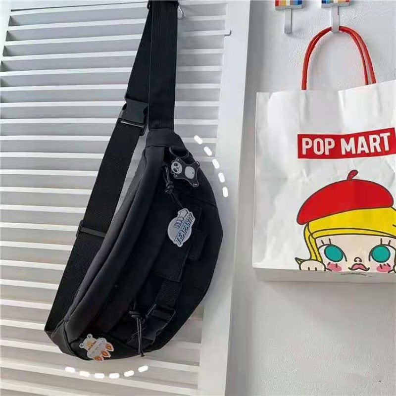 Women's Ins Harajuku Style All-match Messenger Bag Large Capacity
