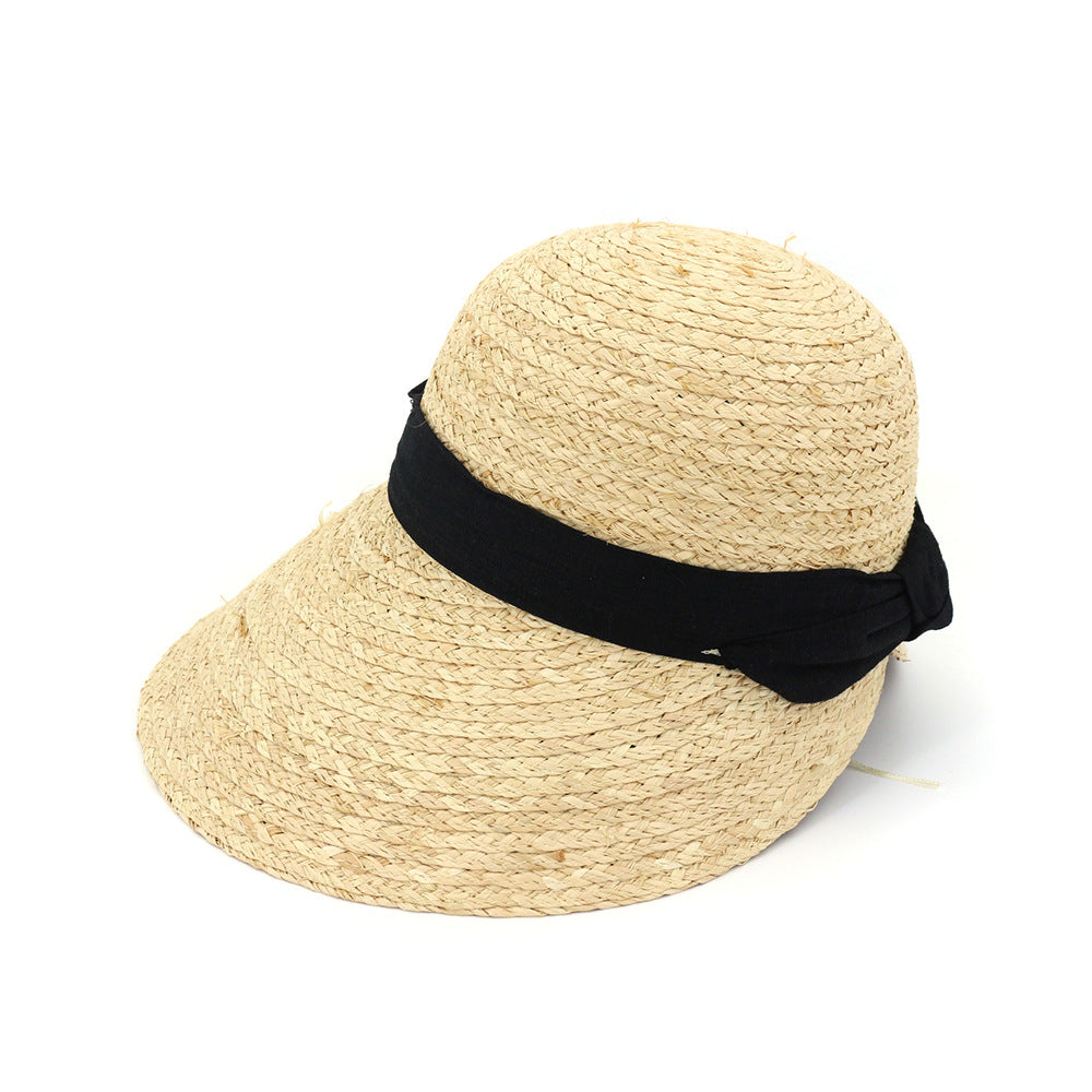 Sunshade Raffia Handmade Crochet Fisherman Straw Hat