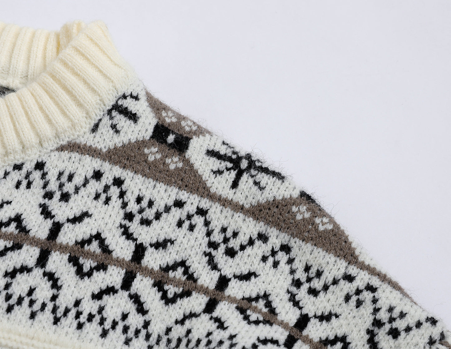 Men's Snowflake Pullover Japanese Style