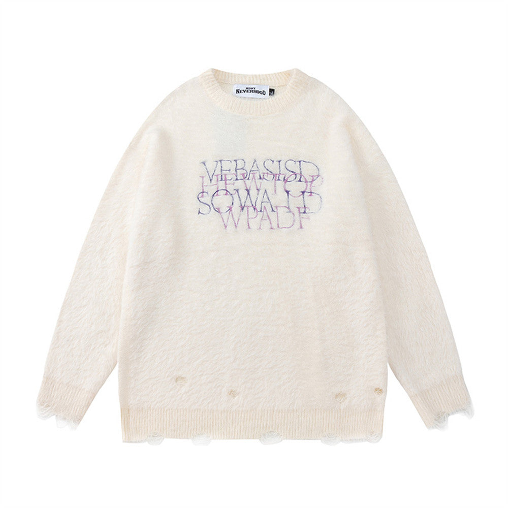 Men's Loose Casual Letter Embroidery