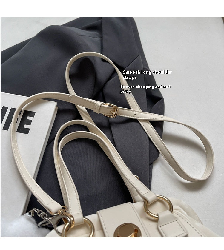 Large Capacity Women's Fashion Solid Color Single-shoulder Bag