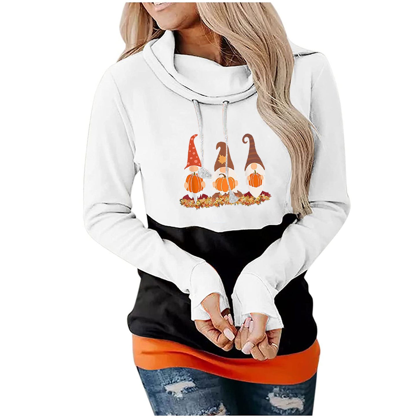 Europæisk og Amerikansk Dametøj Løs Sweater