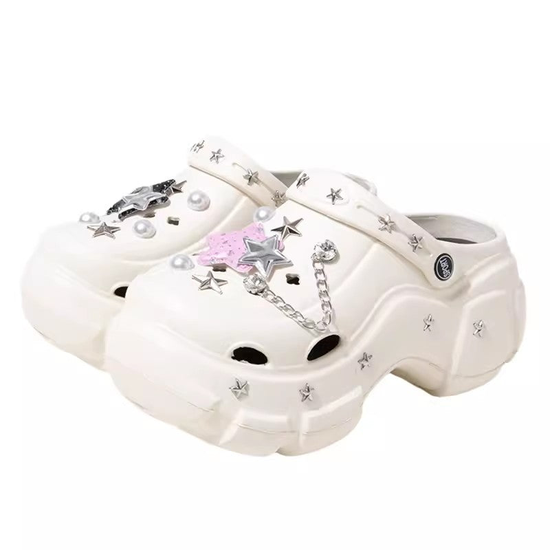 High-top Hole Shoes Y2g XINGX Sweet Cool Style  7CM