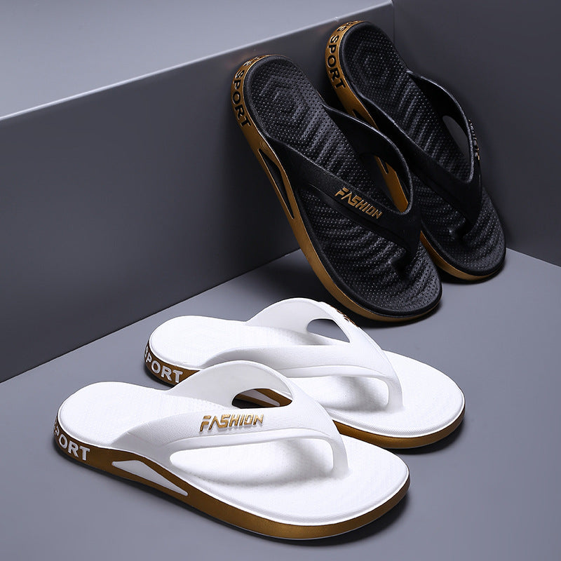 Slippers til mænd - Tyk bund skridsikker deodorant klipklapper til sommer