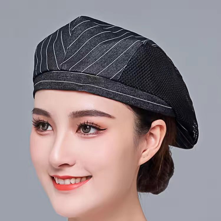 Breathable Hat For Waiter In Summer Restaurant