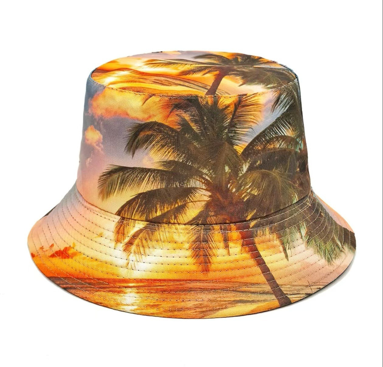 Creative Pattern Series Double-sided Wear Sunshade Breathable Bucket Hat