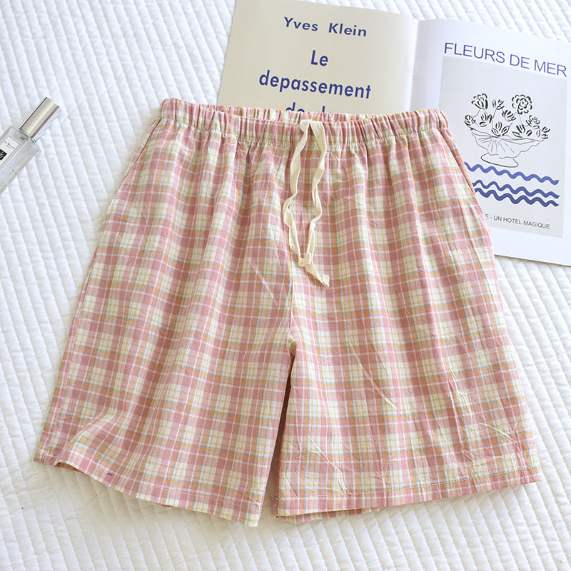 Leisure Home New Washed Cotton Women's Shorts