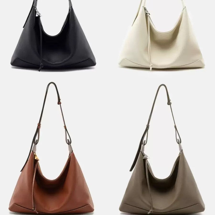 MYTASTE Kite Hobo Bag Large Designer Model Tote Underarm Hobo Bag Commuter Shoulder Messenger Bag For Women