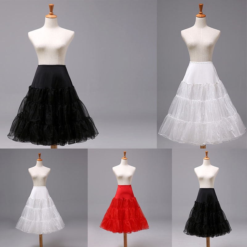 Daily Maid Costume Pettiskirt Bone Crinoline