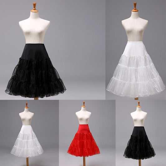Daily Maid Costume Pettiskirt Bone Crinoline