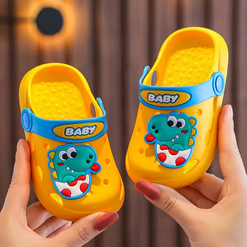 Children's Indoor Non-slip Toe-cap Slippers